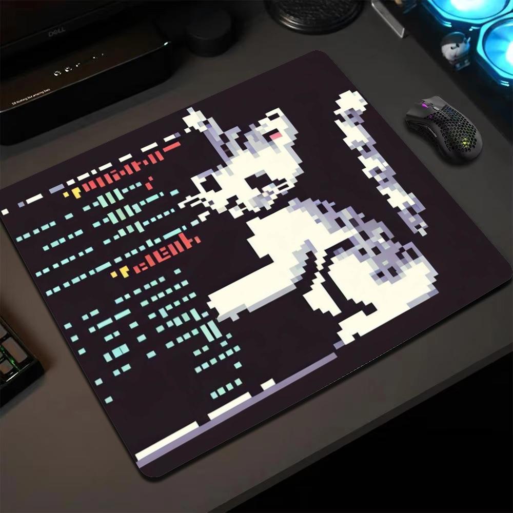 Retro Pc Gaming - Mini Pixel Cat Mouse Pad Retro