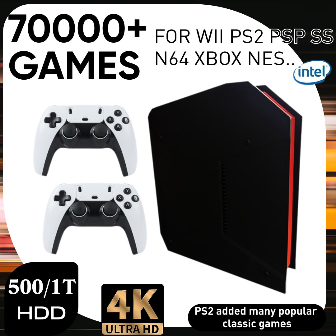 Retro Gaming Emulator Console - X4 Retro Video Game Console With