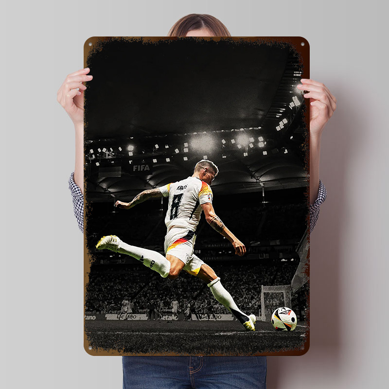 Retro Gaming Bar - Kroos Tinplate Poster Customized Wall Art