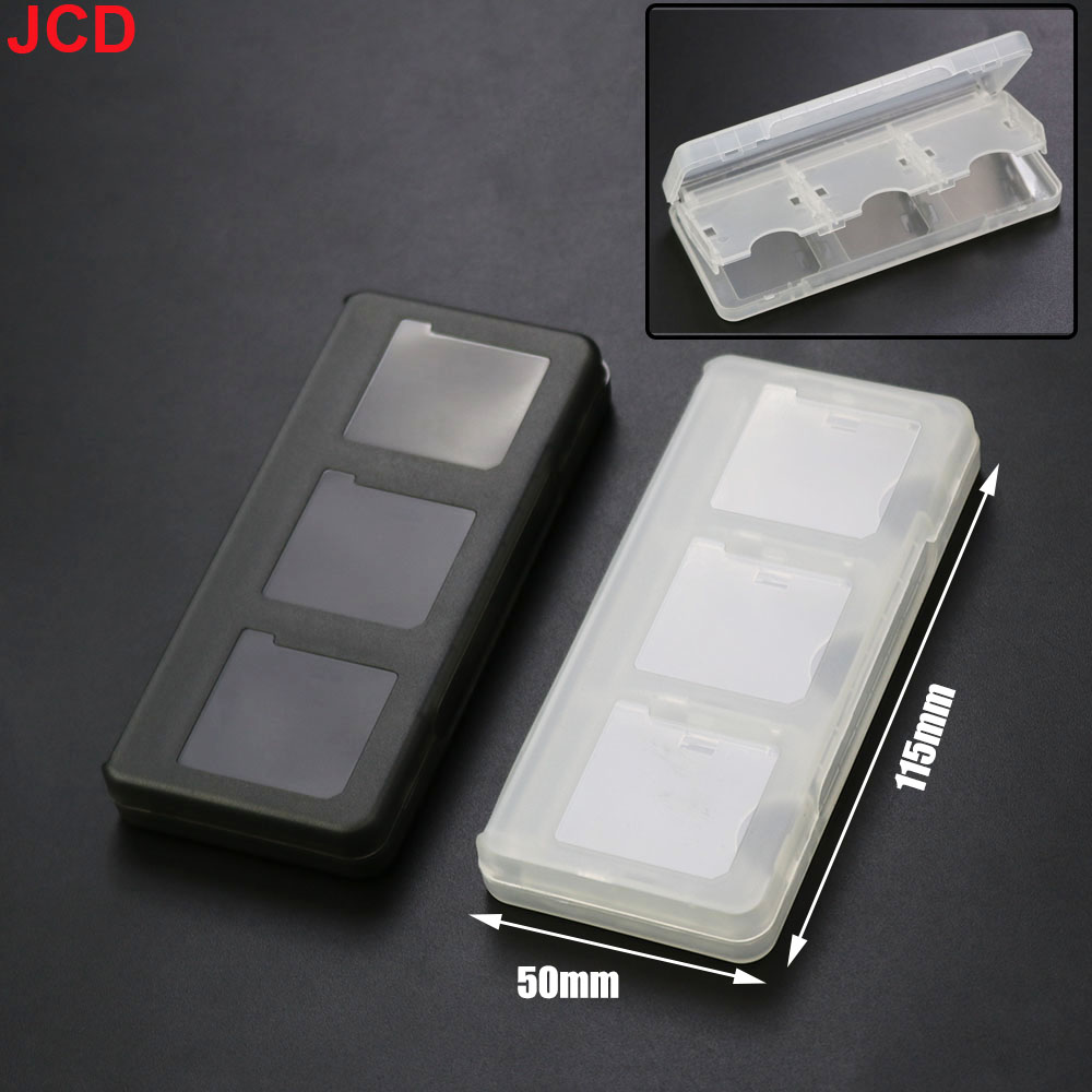 Game Boy Cartridge Holder - JCD 6 In1 Black/White Game Card