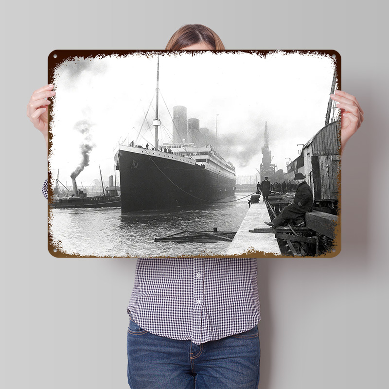 Retro Gaming Bar - Titanic Printed Poster Customized Wall Art