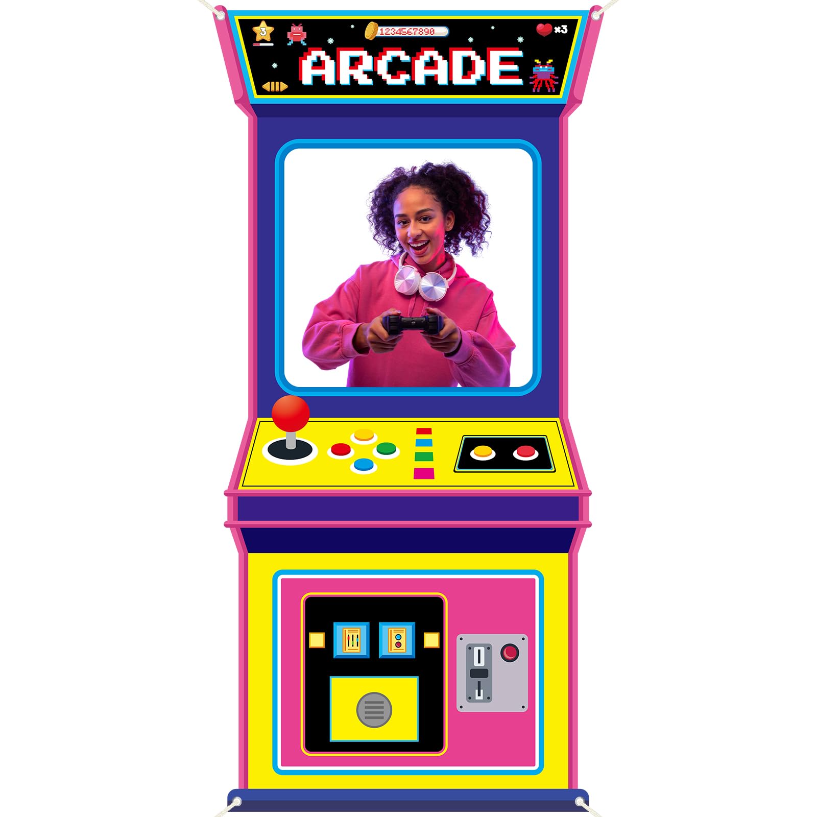 Retro Video Gaming Fabric Arca - Retro Gaming Video 评论和价格