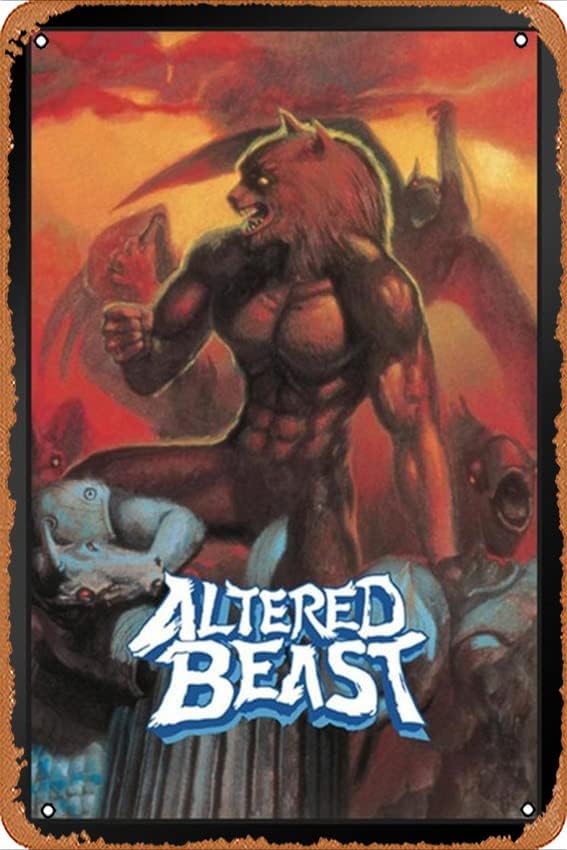 Metal Poster Retro Tin Sign Al - Retro Gaming Video 评论和价格