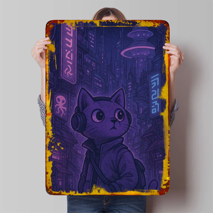 Gaming Pattern Metal Wall Art  - Retro Gaming Gift Ideas 评论和价格
