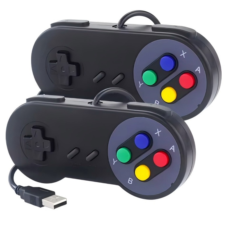 2PCs USB Gamepad Retro Gaming  - Retro Gaming With Raspberry Pi 评论和价格