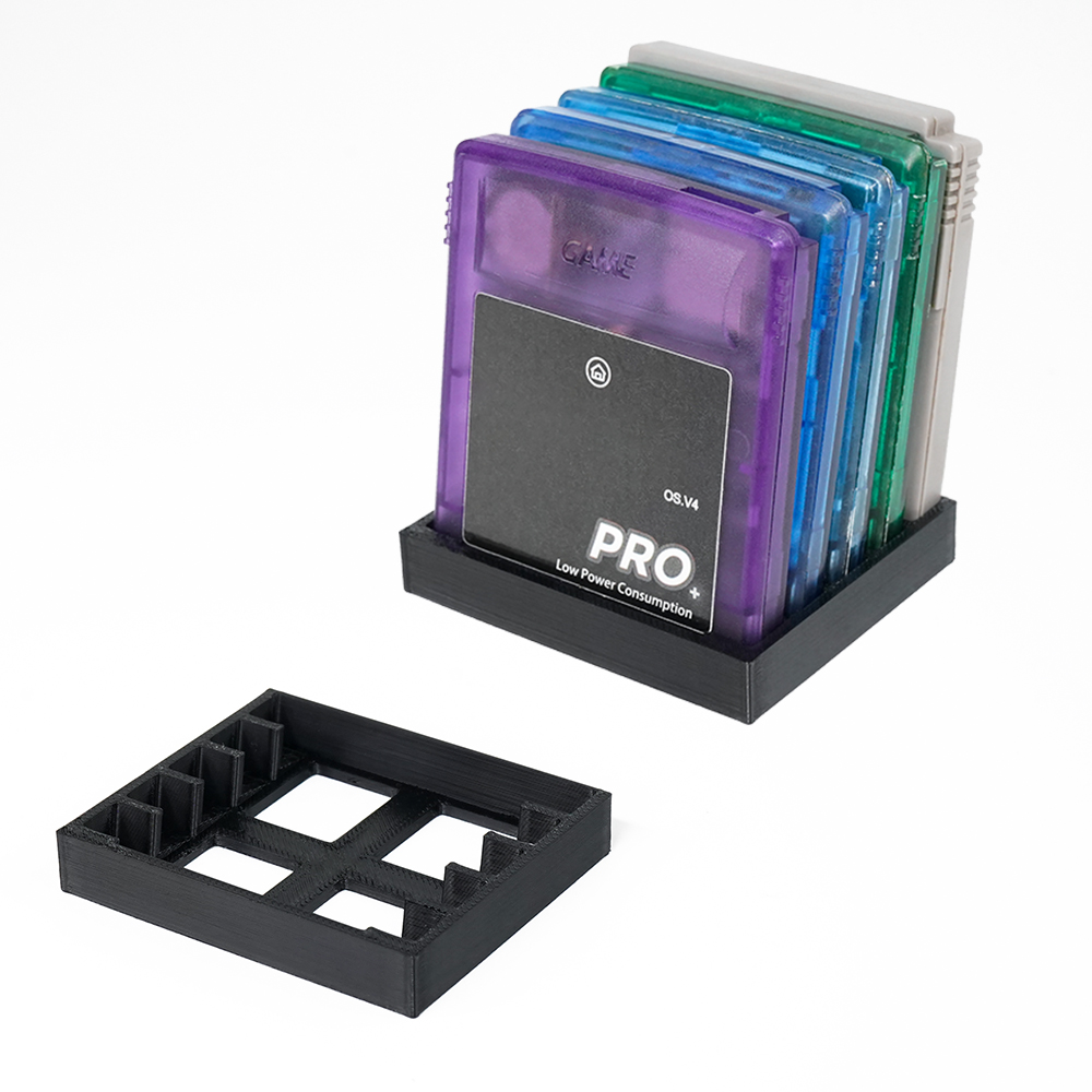 3D Print Game Storage Stand Br - Game Boy Cartridge Holder 评论和价格
