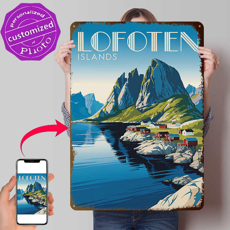 Lofoten Islands Travel 3D Prin - Retro Gaming Island 评论和价格