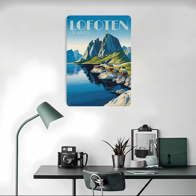 Lofoten Islands Travel 3D Prin - Retro Gaming Island 评论和价格