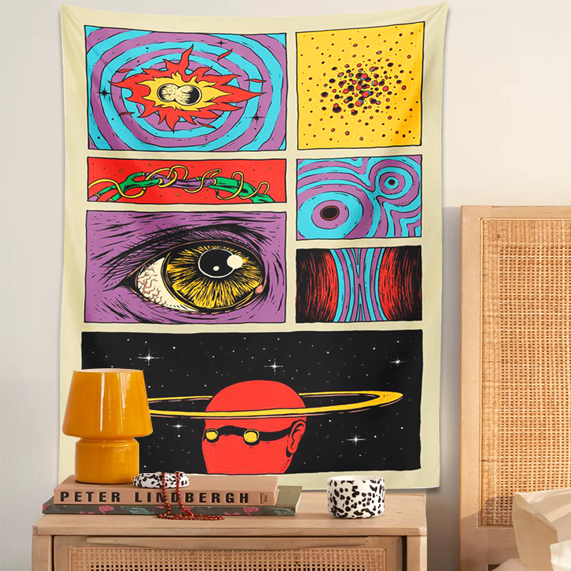 VIKAMA Psychedelic Collage Art - Retro Gaming Gadgets 评论和价格