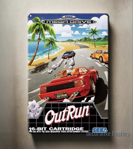 Outrun Mega Drive Retro Video  - Retro Gaming Video 评论和价格