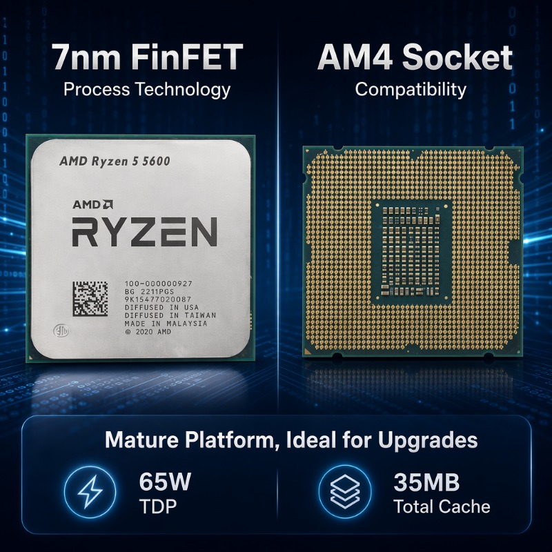 AMD Ryzen 5 5600 High Speed Pr - Amd Cpu Ryzen 5 评论和价格