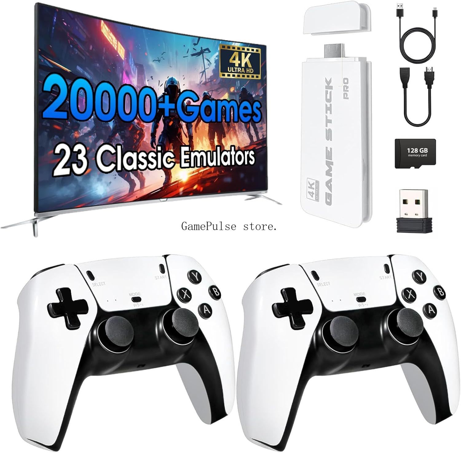 GamePulse 2026 New Retro Gamin - Retro Gaming Emulator Console 评论和价格