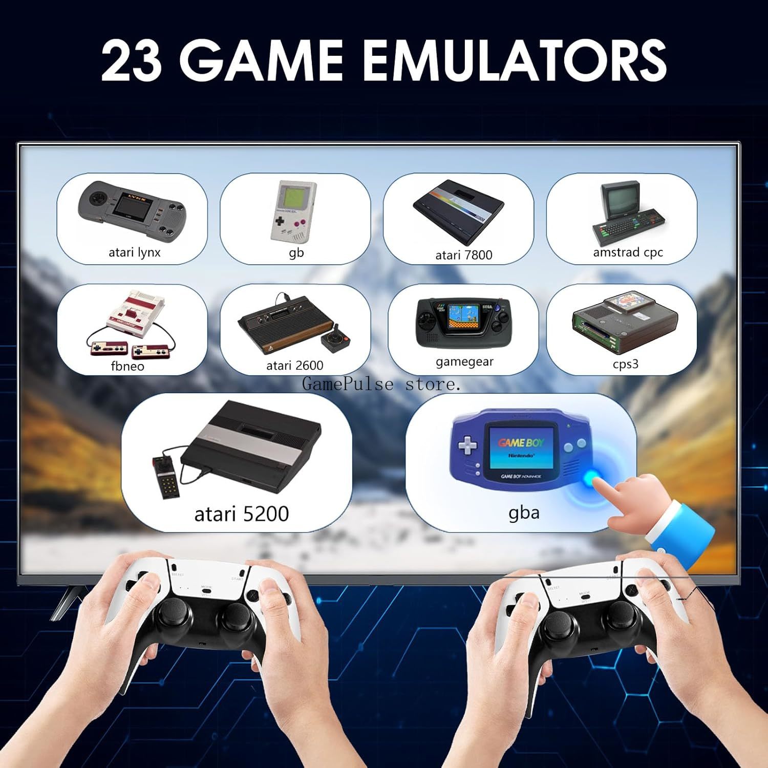 GamePulse 2026 New Retro Gamin - Retro Gaming Emulator Console 评论和价格