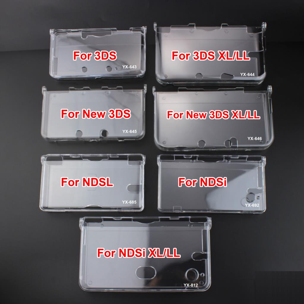 8models 1pc Plastic Clear Crys - Game Boy Cartridge Holder 评论和价格