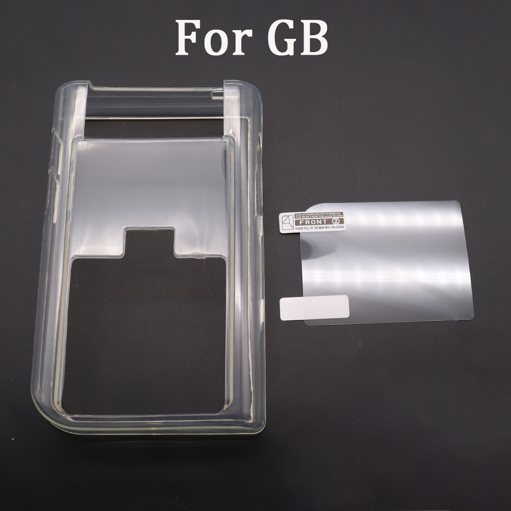 1PC TPU Clear Protective Case  - Game Boy Cartridge Holder 评论和价格