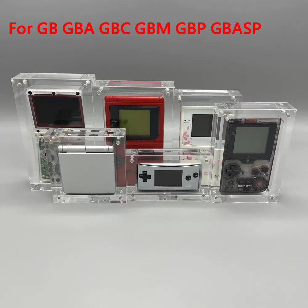 1pc Acrylic Box Display Protec - Game Boy Cartridge Holder 评论和价格