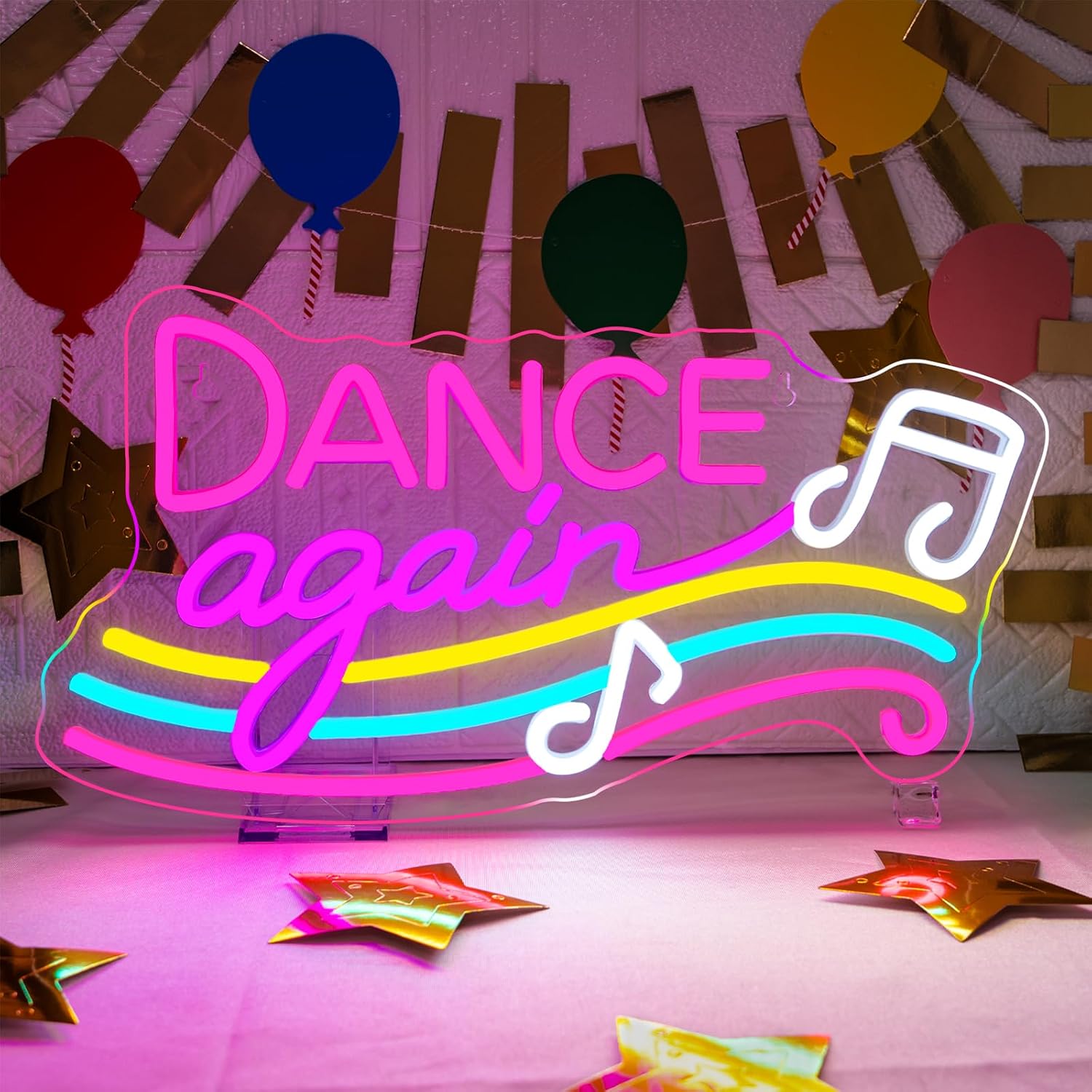 Dance Neon Sign USB Powered Ha - Retro Gaming Bar 评论和价格