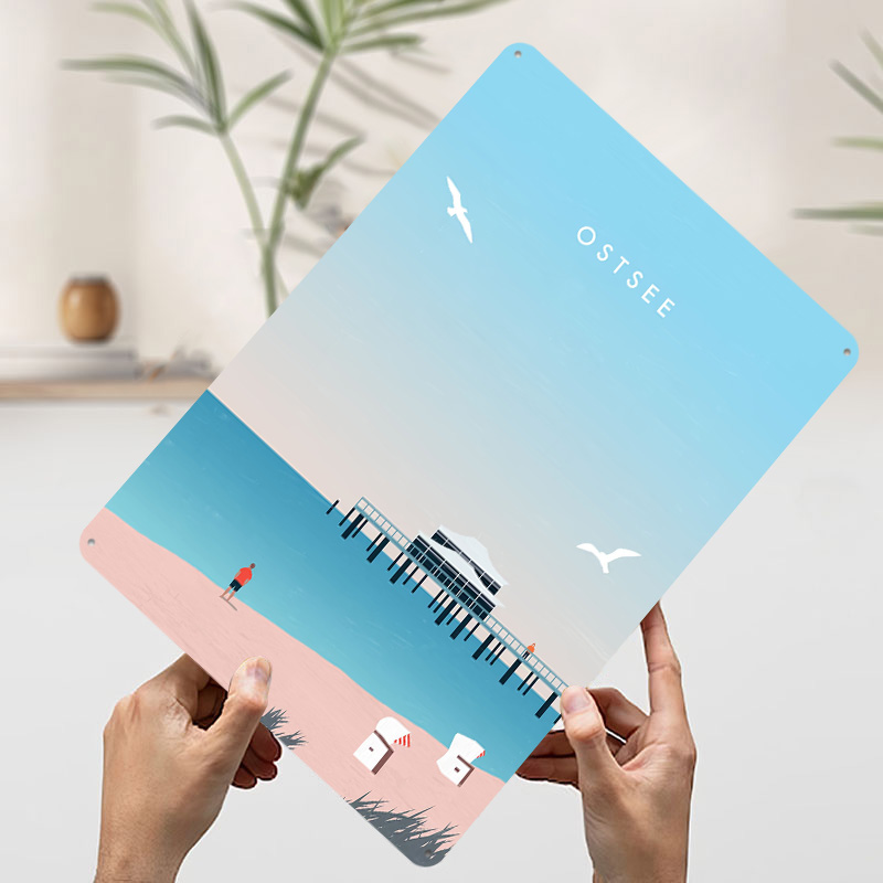 Baltic Sea Poster Customized V - Retro Gaming Bar 评论和价格