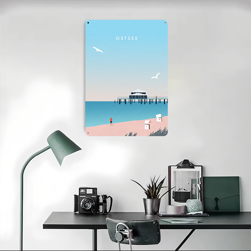 Baltic Sea Poster Customized V - Retro Gaming Bar 评论和价格