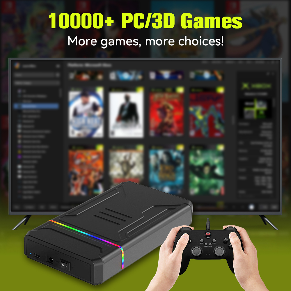 JMachen Launchbox 3TB Gaming H - Retro Gaming Emulator Console 评论和价格