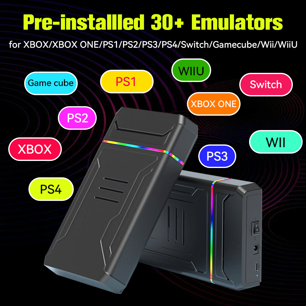 JMachen Launchbox 3TB Gaming H - Retro Gaming Emulator Console 评论和价格