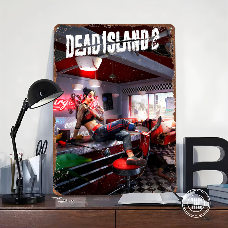Dead Island 2 Game Art Printed - Retro Gaming Island 评论和价格
