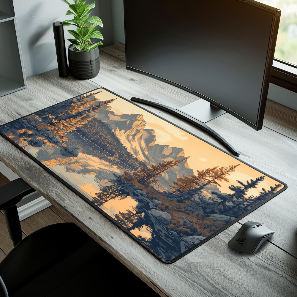 Retro Art Mountain Landscape D - Retro Gaming Xl 评论和价格