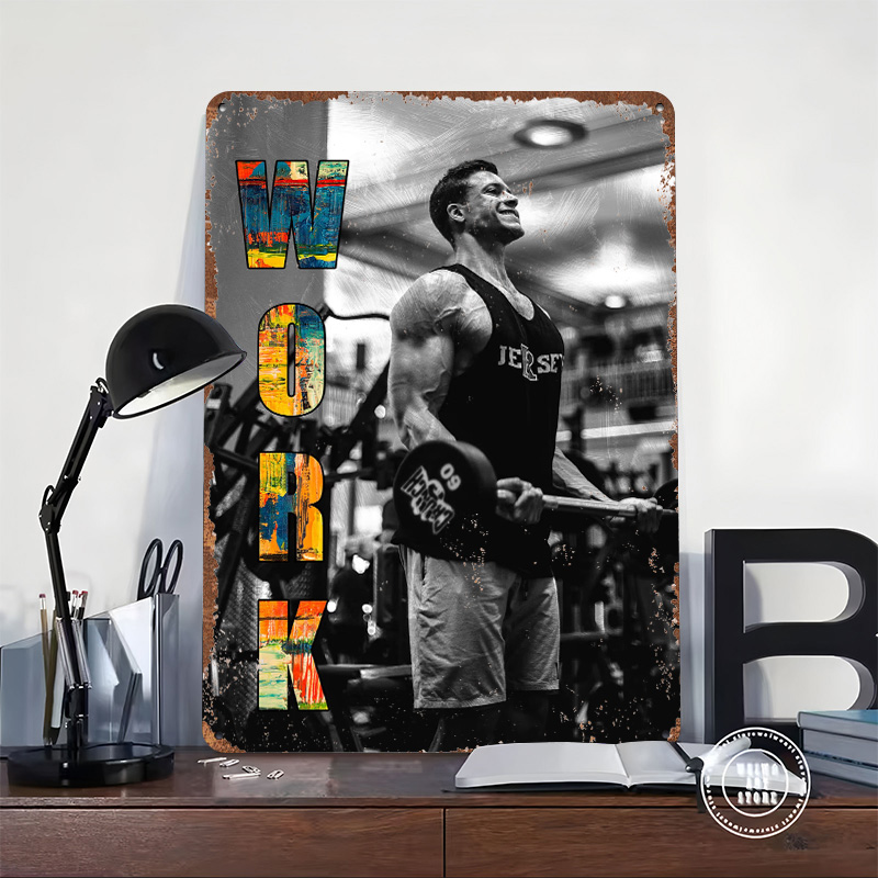 GYM Tin Poster Customized Wall - Retro Gaming Bar 评论和价格