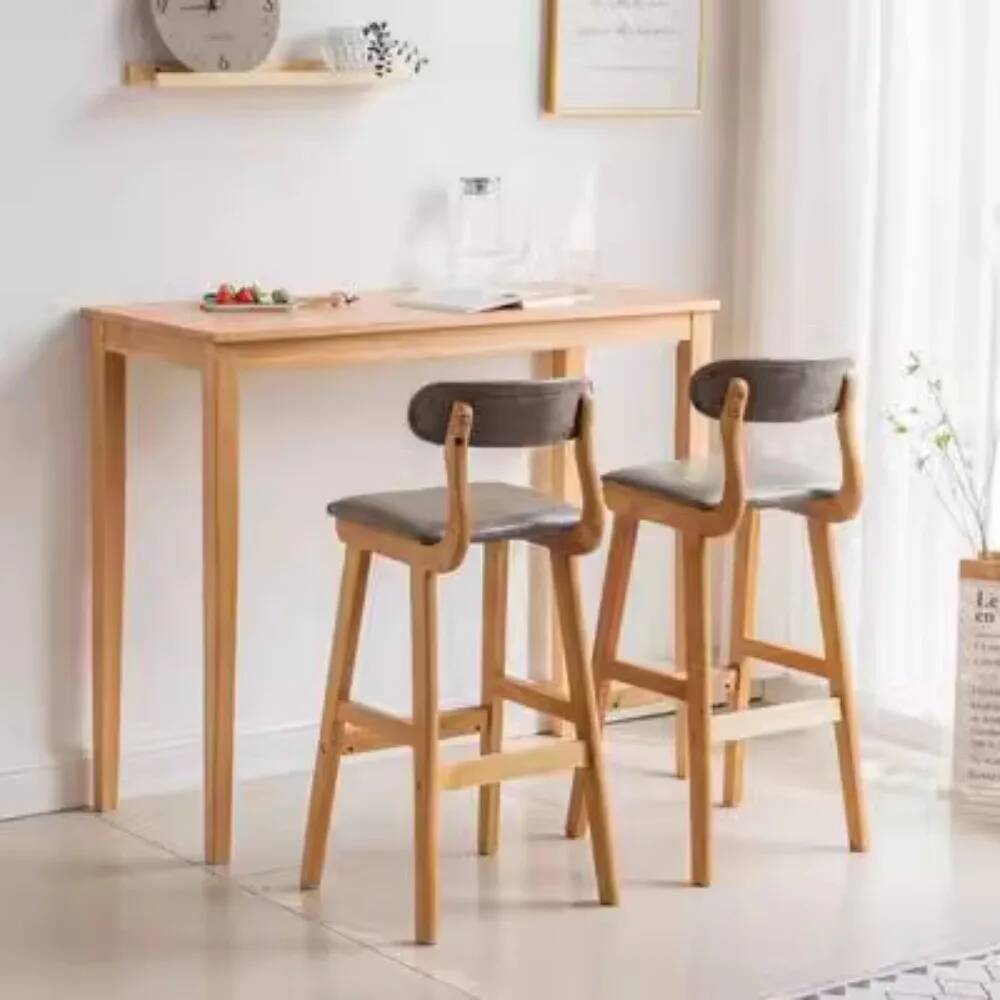 Bar American Wooden Bar Chair  - Retro Gaming Bar 评论和价格