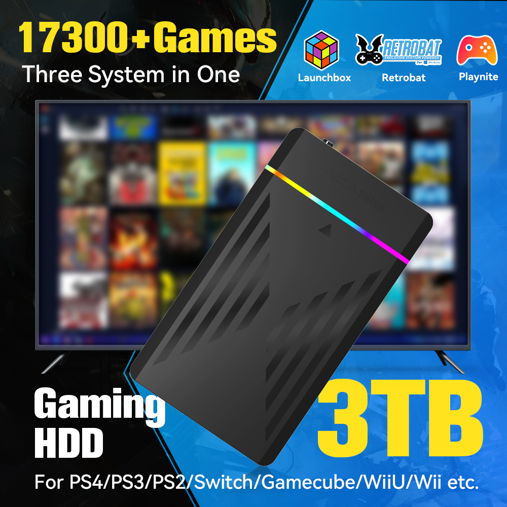 3TB Portable Gaming HDD Launch - Retro Gaming Monitor 评论和价格